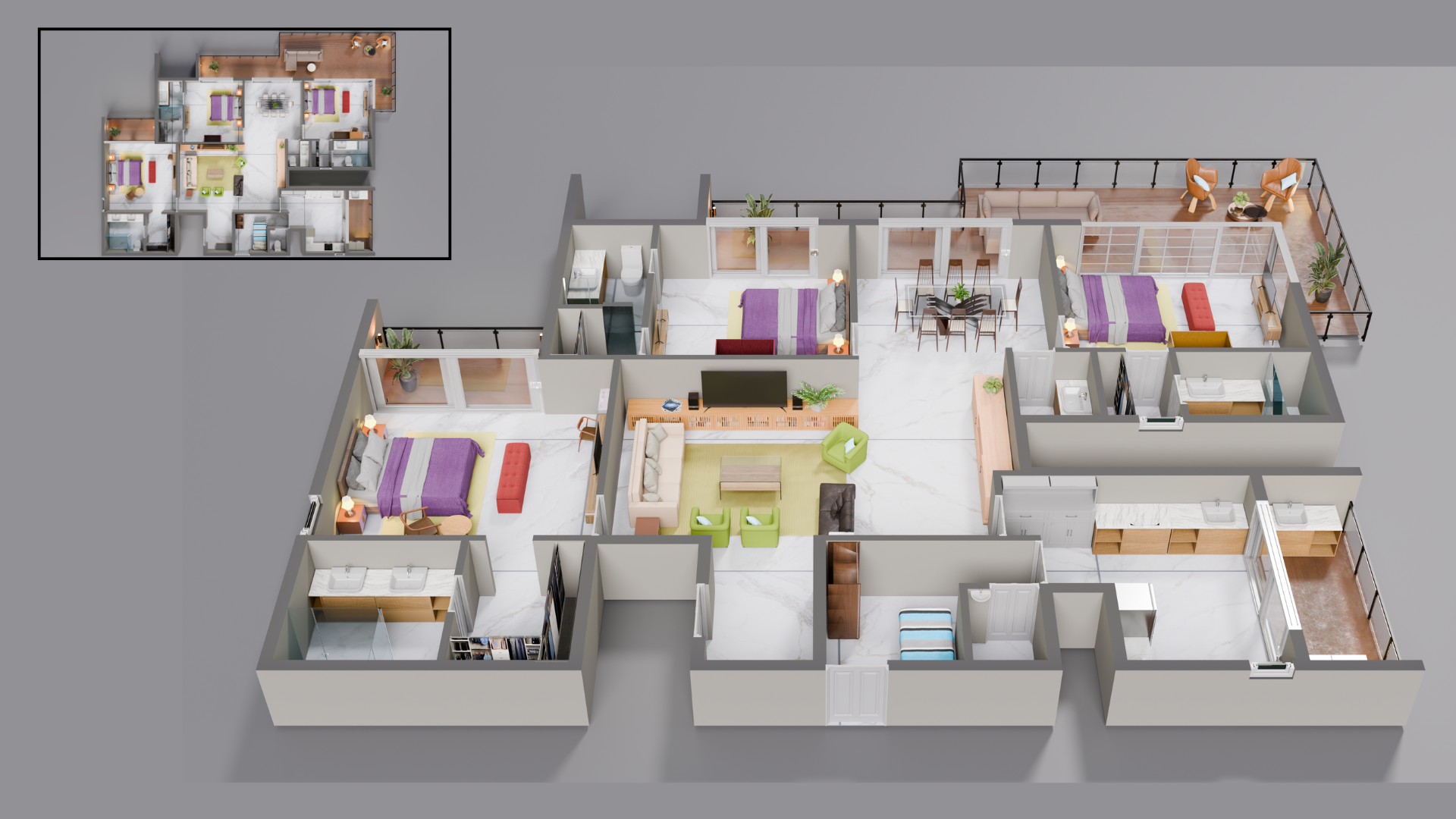 Residential 3D Floor Plans — frame 2